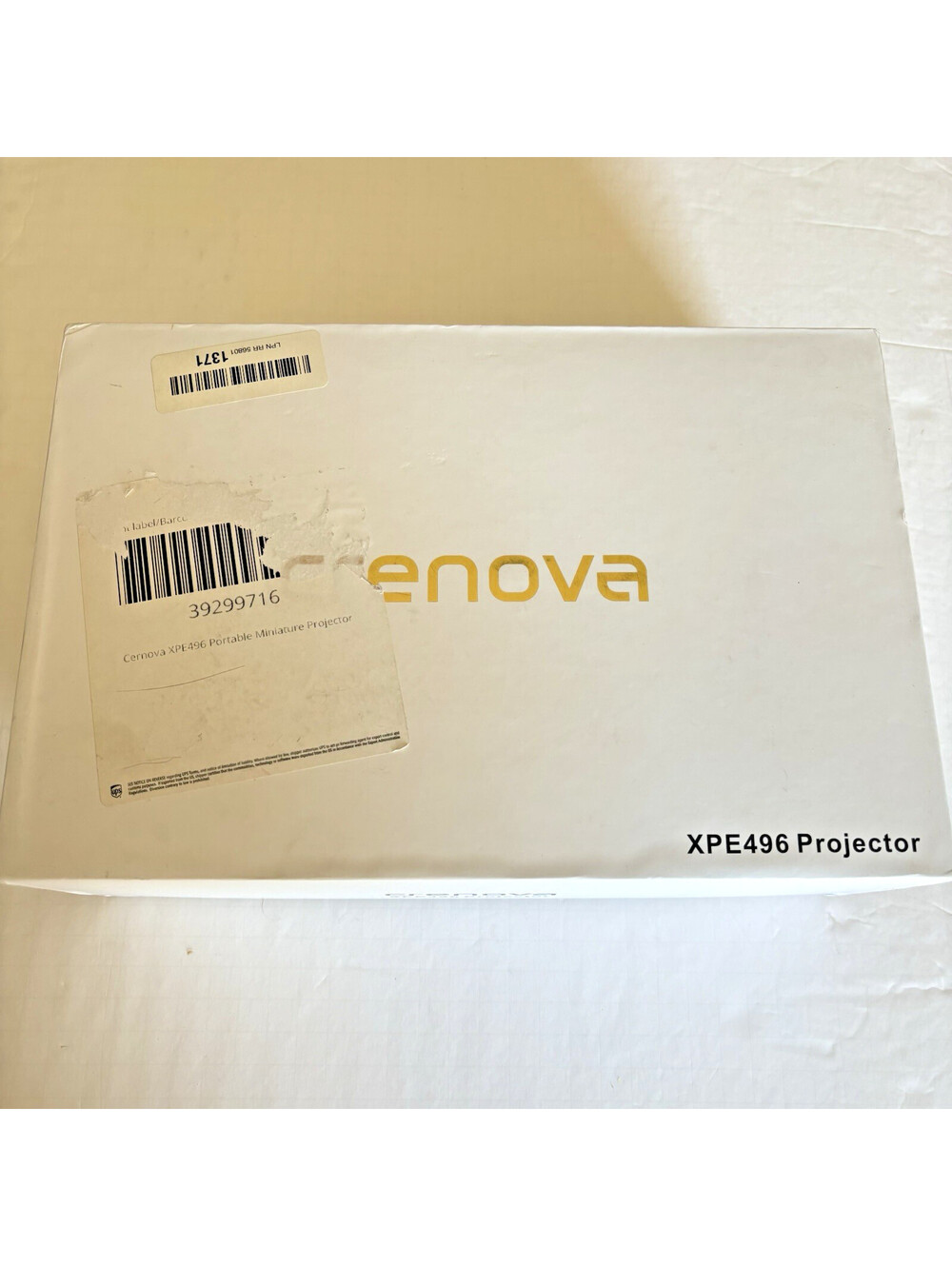 CRENOVA XPE496 Mini Projector Full HD 1080P and 170'' Display Supported